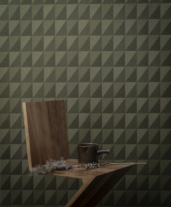 Шведские обоиОбои для прихожей с геометрическим рисунком Plaza 4553 - Eco Wallpaper / Modern Spaces