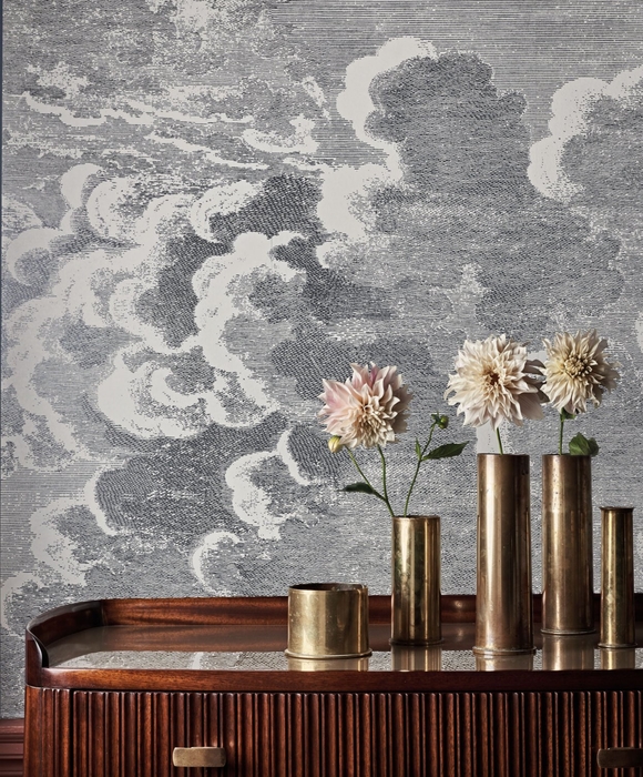 Шведские обоиЗаказное панно Nuvolette 114/29058 - Cole & Son / Fornasetti Senza Tempo