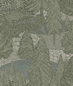 Шведские обоиОбои Northern Forest 4702
