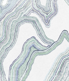 Шведские обоиПанно Erosion Dirillo Aqua DGERO1041-1043